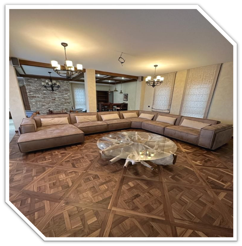 Пример решения с продукцией Royal Hardwood Floors