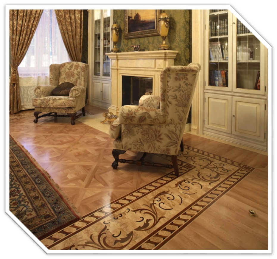 Пример решения с продукцией Royal Hardwood Floors
